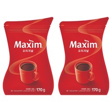 Maxim 麥心 經典風味咖啡補充包, 170g, 2包