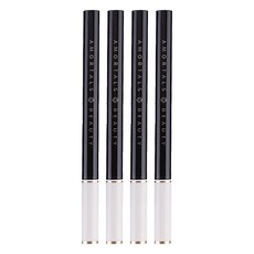 AMORTALS爾木萄 跌落彩虹彩色眼線液筆 c01 胖仔黑布林, 4入