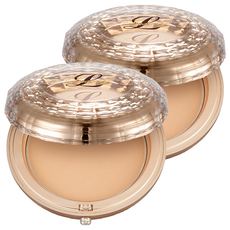 新優質黃金精裝奢華香氛粉餅 SPF30 PA+++, 23號, 2個