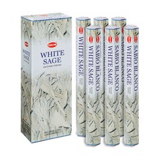 HEM 線香棒 20支 x 6入組, 珍貴白鼠尾草