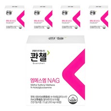 MSM NAG錠 72g, 60顆, 5盒