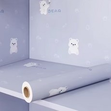 오펠리어 귀여운 그림 스티커 벽지, 귀여운 곰돌이