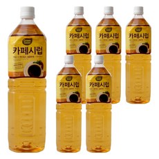 그린스위트 카페시럽, 1.5L, 6개