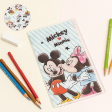 Disney 迪士尼 萬用口罩夾鏈收納袋 BF513D-6, 1個, 1個