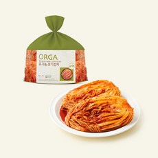 올가홀푸드 유기가공식품 인증 포기김치, 5kg, 1개