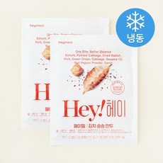 헤이밀 김치 송송 만두 (냉동), 350g, 2개
