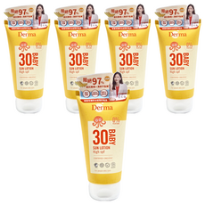 Derma 寶寶有機防水物理防曬霜 SPF30, 150ml, 5條