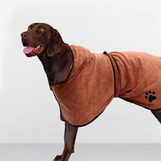 발바닥 반려동물 샤워타올, 브라운, 1개