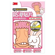 3M 防滑貼片 可愛動物 6片, 1組, 款式隨機