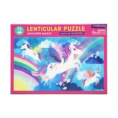 Mudpuppy 動畫拼圖 魔法獨角獸 Set 75片, 1盒