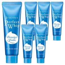 센카 퍼펙트 휩 페이셜 워시, 40g, 6개