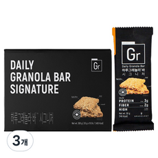 그라놀로지 하루 그래놀라 바 시그니처 10p, 300g, 3개