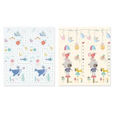 寶寶爬行墊, 海洋世界 + 蘑菇樂園