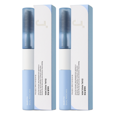 제이숲 헤어 픽스 잔머리 듀얼 마스카라 10ml, 블루 + 화이트, 2개
