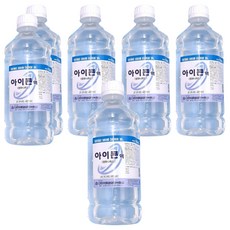 대한약품공업주식회사 아이콘 렌즈 세정액, 1L, 6개
