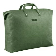 a&r 加厚防塵收納棉被套手提袋, 草綠色, 1入, 1個