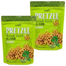 SAMJIN 三進 迷你蝴蝶脆餅 芥末口味, 300g, 2包