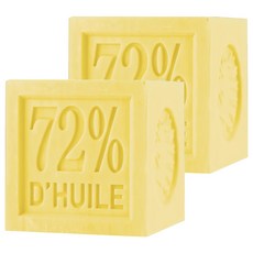 Theophile Berthon 忍冬馬賽皂 300g - 法國經典馬賽皂 溫和潔淨、滋潤保濕 享受天然花香, 2個