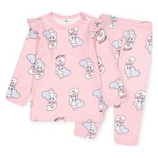 Milk Baby 兒童用 Esther Bunny 藍心天使內衣上下套裝