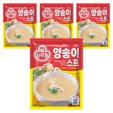 오뚜기 양송이 스프, 80g, 4개