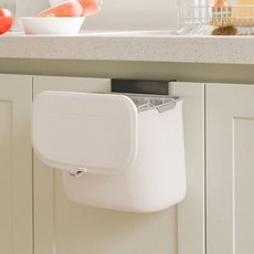 Nature Living 第2代 新款 掛式廚餘桶, 白色, 1個