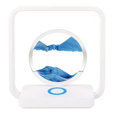 ibits 3D流沙畫檯燈 普通款 AX-213 藍色 創意裝飾 舒緩助眠夜燈