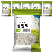 DGFARM 韓國產糯麥, 1kg, 6個