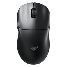 AULA 독거미 초경량 6단계 DPI 조절 8K 블루투스 게이밍 마우스 39g, 블랙, SC800