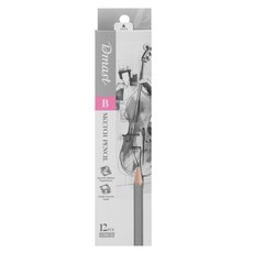 디마스트 미술용 연필 12개입, B, 1세트