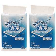 SuperDry 清淨 看護墊, XL 60 x 90cm, 10片, 2包