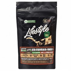 NATURE'S PROTECTION 自然本色 LifeStyle無穀結紮成貓乾飼料, 鮭魚 + 磷蝦, 400g, 1袋
