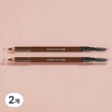 에뛰드 매트포뮬라 아이브로우 펜슬 1.4g, 04 라이트 브라운, 2개