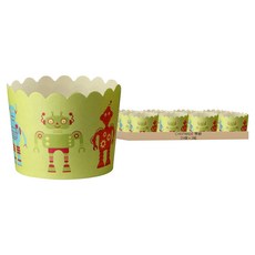 CHEF MAD學廚 機器人系列 蛋糕紙杯 耐高溫用紙, 25個, 1組