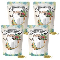 베트남 로부스타 생두 G1, 4개, 1kg