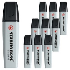 STABILO 思筆樂 BOSS 原創粉彩螢光筆, 194 灰褐色, 10個