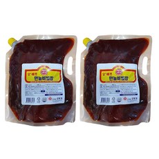 OTTOGI 不倒翁 O'Chef袋裝萬用拌醬, 2袋, 2kg