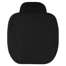 立體冰絲防滑汽車坐墊 經典黑 50 x 52 cm, 1組
