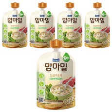 맘마밀 안심 이유식 9개월부터, 100g, 5개