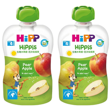 HiPP 喜寶 生機水果趣果泥, 100g, 2包