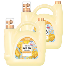 아우라 섬유유연제 미드나잇 골드 알파 본품, 5.5L, 2개
