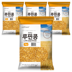 건강한밥상 루핀콩, 1kg, 4개