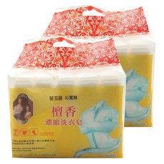 FREE POWER 芙玉寶 檀香濃縮洗衣皂, 120g, 10個