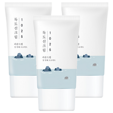 라운드랩 1025 독도 선크림 SPF 50+ PA++++, 50ml, 3개