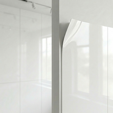 Onareum 瓷磚壁貼 黏貼式廚房浴室大理石貼紙壁紙 10入, 白色素面