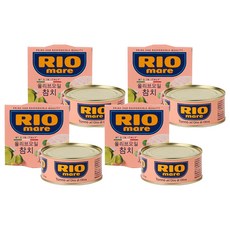 리오마레 올리브오일 참치, 160g, 4개
