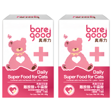 BARE GOOD 真原力 熱激活保健 60g 離胺酸 + 牛磺酸 貓咪營養補充品, 2罐