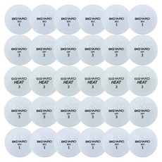 特A+ / A級混合款高爾夫回收球, 1個, 白色, 30個