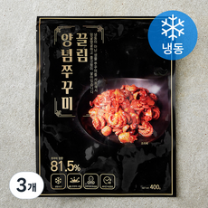 끌림 양념 쭈꾸미 (냉동), 3개, 400g