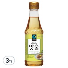 청정원 생강 매실 맛술, 410ml, 3개