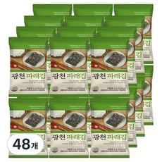 해의락 광천 파래김, 4g, 48개